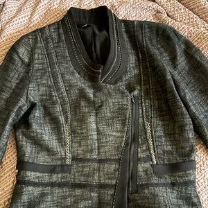 Elie Tahari Charcoal Gray Women's Blazer